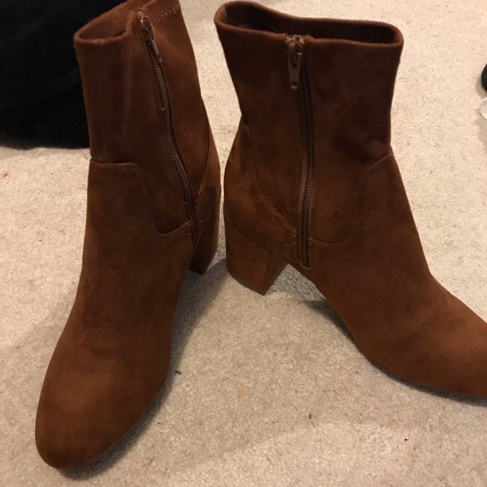 Brown boots